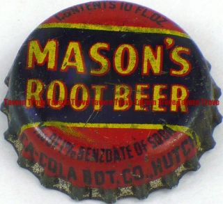 1950s Minnesota Hutchinson Coca Cola Bottling Mason 