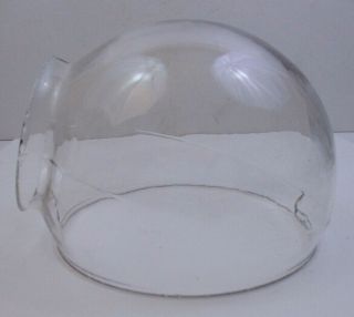 Angle Lamp Co Clear Glass Oil Lamp Elbow Chimney Globe Shade (bbb9)