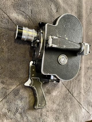 Vintage Paillard Bolex H - 8 8mm Film Camera Late 50 ' s Serial 138953 3