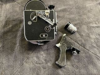 Vintage Paillard Bolex H - 8 8mm Film Camera Late 50 ' s Serial 138953 5