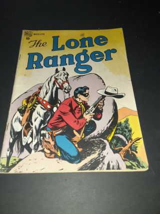 The Lone Ranger Comic Book 2 Dell Comic/ Scarce/1948