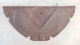 1938 Chevy Car Upper Grille Baffle Gm Cover On Top Of Shroud