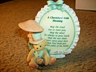 Cherished Teddies Cherished Irish Blessing St Patrick 