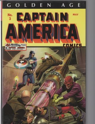 Golden Age Captain America Omnibus - Hardcover By Jack Kirby & Joe Simon