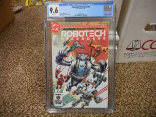 Robotech Defenders 1 Cgc 9.  6 Dc January 1985 Nm White Pgs Early Appearance