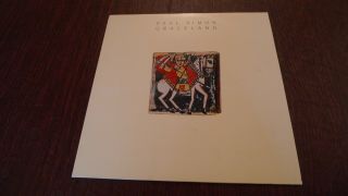 Paul Simon " Graceland " Lp Vinyl Record : 1986 Release,