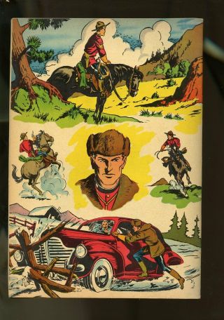 FOUR COLOR 207 FINE - 5.  5 KING OF THE ROYAL MOUNTED 1948 DELL COMICS 2