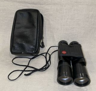 Vintage Leitz 10x25 Trinovid Bca Binoculars,  Leica Leather Case,