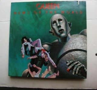 Queen,  News Of The World Ex,  /vg,  Vintage Vinyl Orig 1977 Press Freddie Mercury