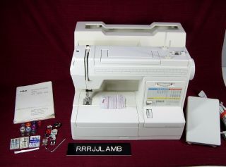 Vtg Pfaff Hobbymatic 875 Zig Zag Sewing Machine &