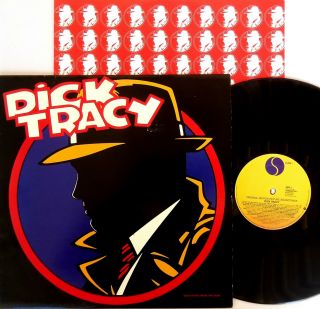 Dick Tracy‎ - Selections From The Film Lp 1990 Sire Records Australia - 7599262791