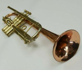 1941 Vintage C.  G.  Conn Trumpet – Rare Copper Bell,  Serial 339567 Dents/dings