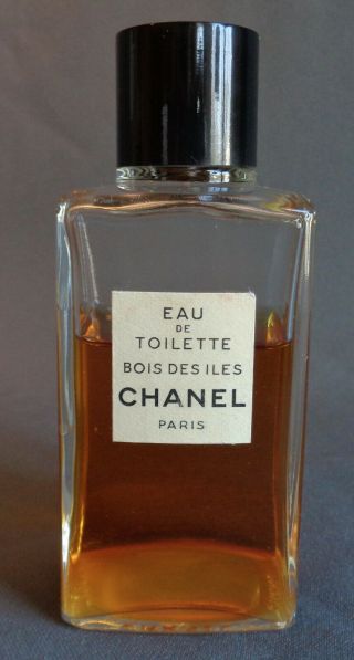 Vintage Chanel Bois Des Iles Edt Eau De Toilette Splash 70 Full Glass Bottle