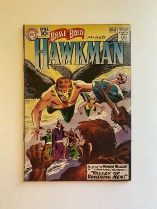 Brave And The Bold 35 Hawkman 2nd App Dc Silver Age
