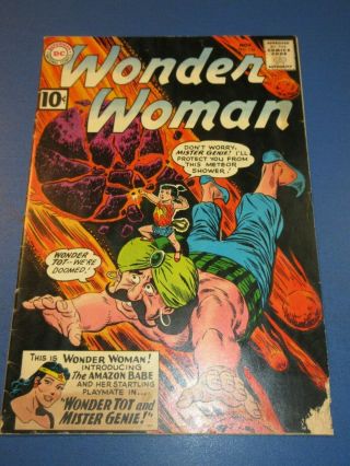 Wonder Woman 126 Silver Age 10 Cent Comic Rare Gvg Wow