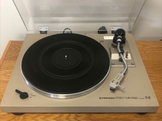 Vintage Pioneer Pl - 512 Stereo Turntable 100