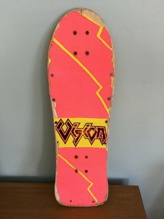 Vision Tom Groholski Robot vintage 1980s skateboard deck (Gator,  Gonzales) 6