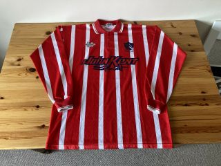 Sligo Rovers Long Sleeve Home Shirt Rare 1995/1996 Vintage Football Matchwinner