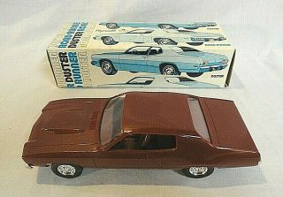 Rare 1974 Mpc Plymouth Road Runner Burnished Red 1/25 Dealer Promo