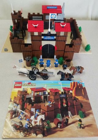 Lego 6769 Western Fort Legoredo W/instr Vintage Htf Missing Minifigures Pls Read