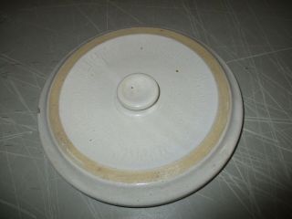 Rare Red Wing Stoneware 5 Gallon Packing Jar Crock Lid Cover