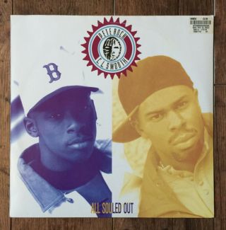 Pete Rock & C.  L.  Smooth ‎– All Souled Out Lp.  European 1st 1991 Elektra ‎