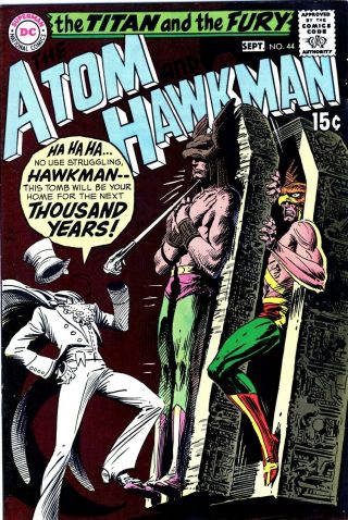 The Atom And Hawkman 44 (dc,  1969) -