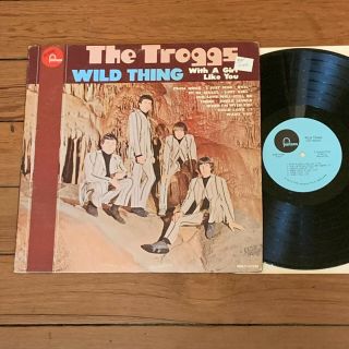 The Troggs Wild Thing Lp Fontana Records Mgf - 27556 1966 Mono (vinyl)