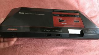 vintage 1987 Sega Master System game console, 4
