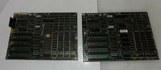 2 Rare Vintage Ibm 5150 Pc Xt 16 - 64k Motherboard Isa D8088