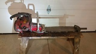 Vintage Mall 12A 2 two Man Chainsaw 