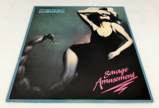 Scorpions Savage Amusement Mercury,  832 - 963 - 1,  Lp,  Us,  1988,  Ex