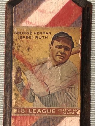 Mounted And Laminated 1933 Goudey 53 Babe Ruth - York Yankees
