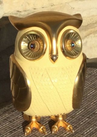 Vintage 60’s Old Bubo Midnight Owl Japanese Am Transistor - See Video
