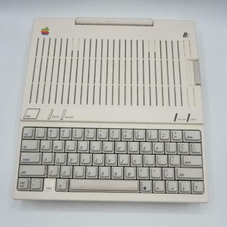 Vintage Apple Iic 2c Computer A2s4100 W/ Power Supply