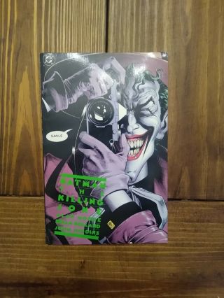 Batman: The Killing Joke 1st Print (1988,  Dc) Fn,  Grade Joker