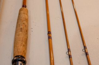 Sewell N Dunton & Sons Vintage Bamboo Fly Rod 8 1/2 