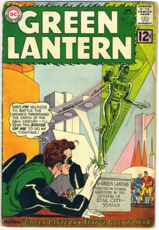 Green Lantern 12 © 1962 Dc Comics