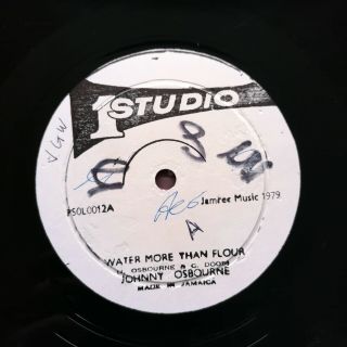 Johnny Osbourne - Water More Than Flour - Reggae Roots 12 " - Studio One