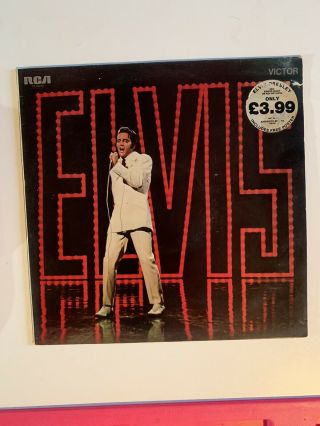 Elvis Presley " Soundtrack Recording Form His Nbc Tv Special " 12 " Vinyl