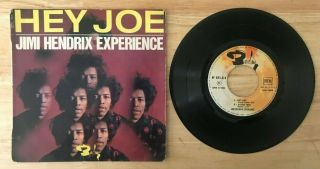 Rare French 45 Ep Jimi Hendrix Experience Hey Joe