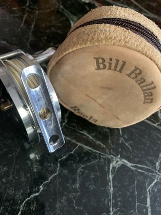 Bill Ballan Rare Vintage Featherweight Fly Fishing Reel and Case 4