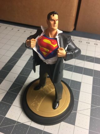 Superman Forever 1 2010 Dc Direct 7” Mini Statue Daily Planet 160/4000 Dc Loose