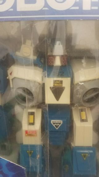 Vintage 1986 Matchbox Robotech Alpha Fighter Figure Blue