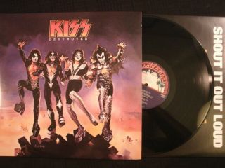 Kiss - Destroyer - 2014 Vinyl 12  Lp.  / Vg,  / Hard Shock Rock Metal