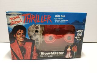Vintage Michael Jackson Thriller Gift Set View - Master 3 - D No.  2346 1984