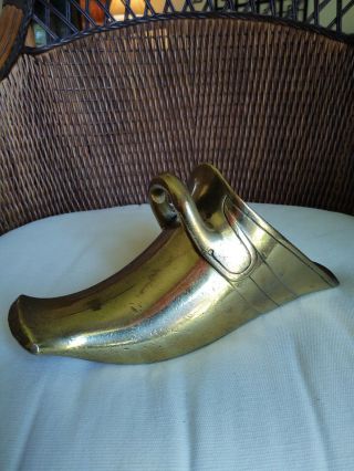 Antique Spanish Conquistador Brass Stirrup