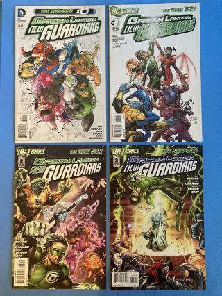 Green Lantern 52 Guardians Complete Run 0 - 40,  Annuals All NM 1st Prints 2