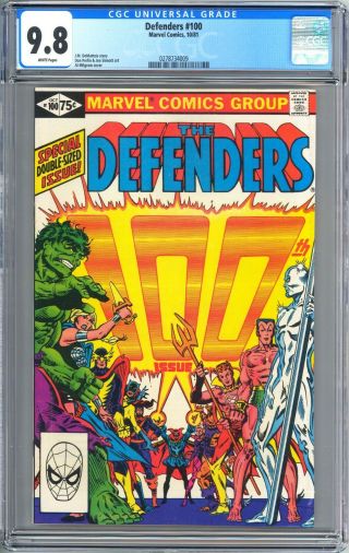 Defenders 100 (1981) Cgc 9.  8