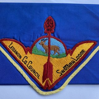 Boy Scout Oa 39 Swatara Lodge Vintage P1 Neckerchief